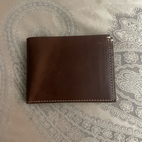 Robert Talbott Brown Leather Wallet - Picture 2 of 4